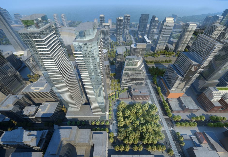 Front and Spadina building rendering